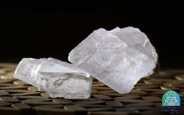 مشخصات سنگ نمک سفید و شفاف